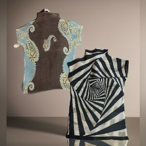 Alberto Makali Stylish Knit Tops with Unique Patterns